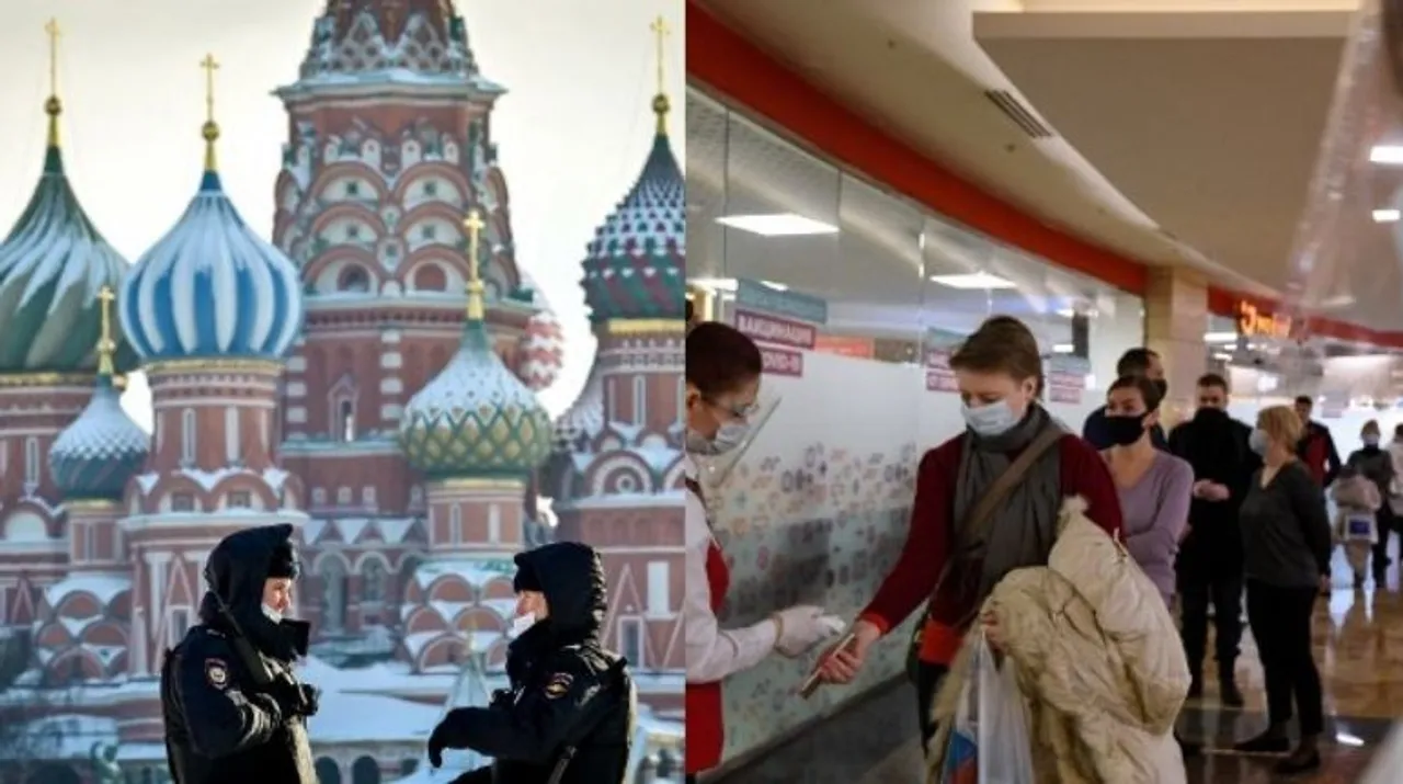  Coronavirus in Russia Photograph:(AFP) 