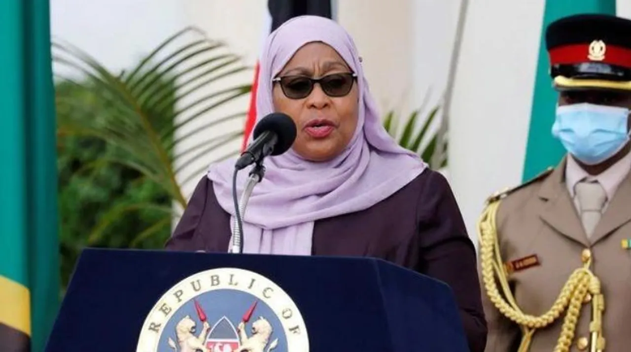  Tanzanian President Samia Suluhu Hassan (file photo). Photograph:(Reuters) 