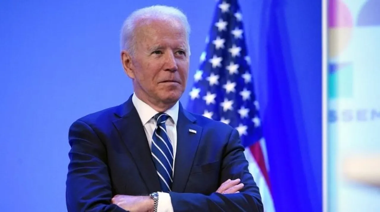  US President Joe Biden  Photograph:(AFP) 