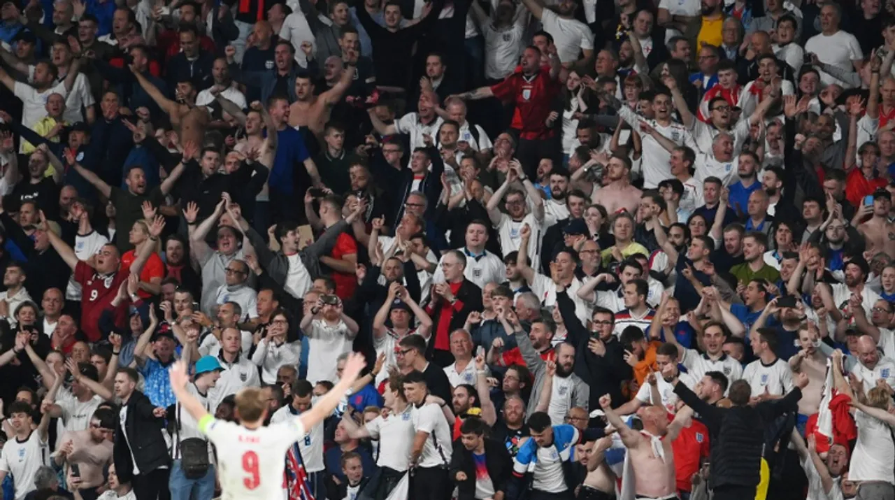  England vs Italy  Photograph:(AFP) 
