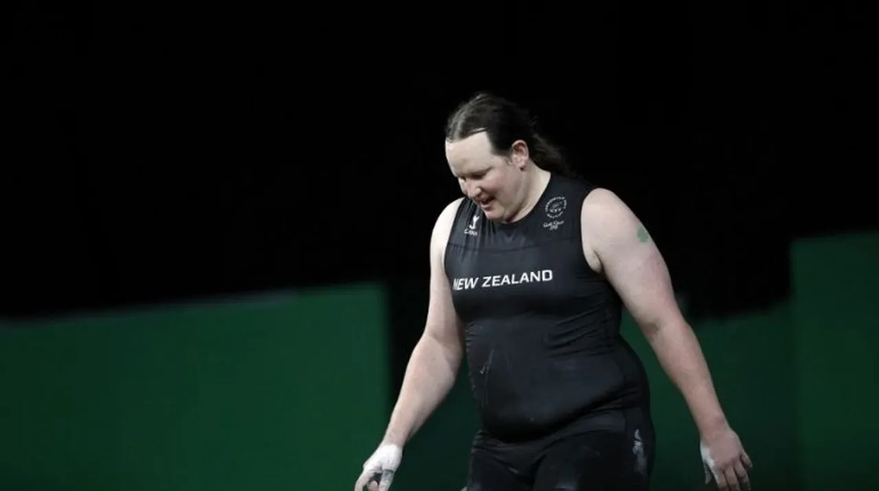  New Zealand's Laurel Hubbard (File Photo) Photograph:(AFP) 