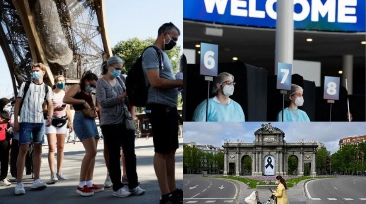  Flu is back in Europe even as it fights Covid Photograph:(AFP) 
