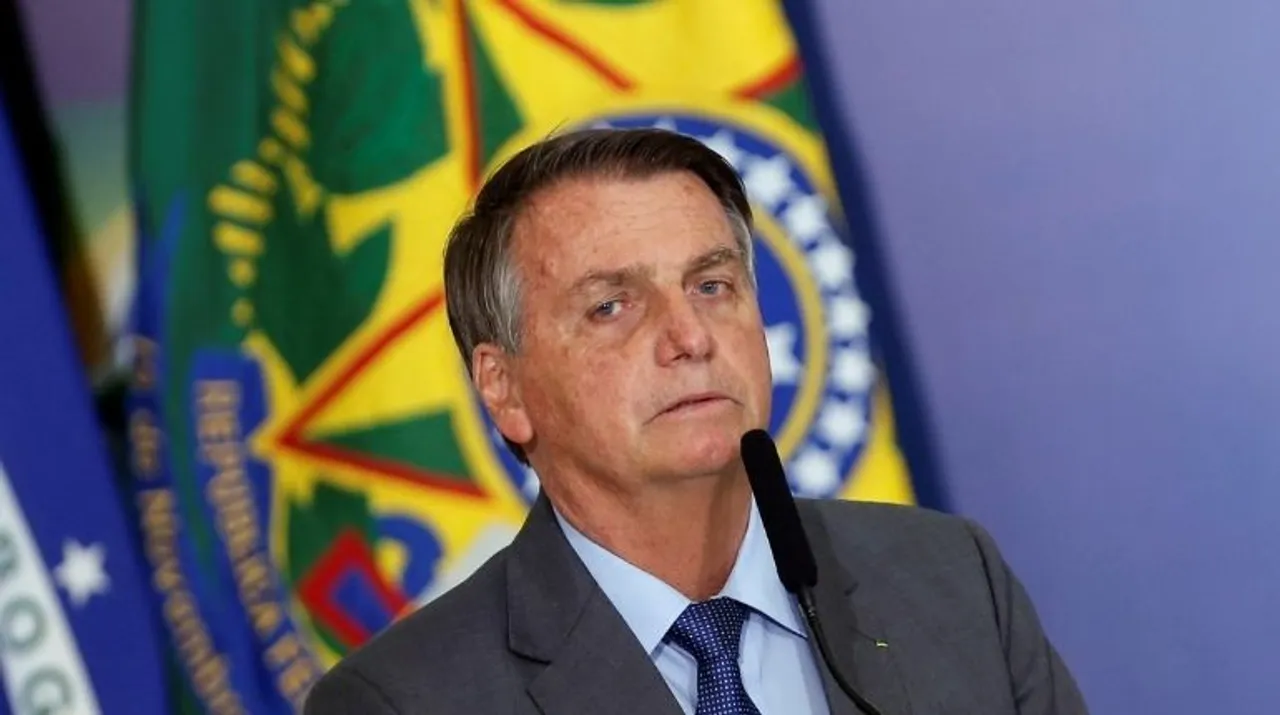  (File photo) Brazil's President Jair Bolsonaro  Photograph:(Reuters) 