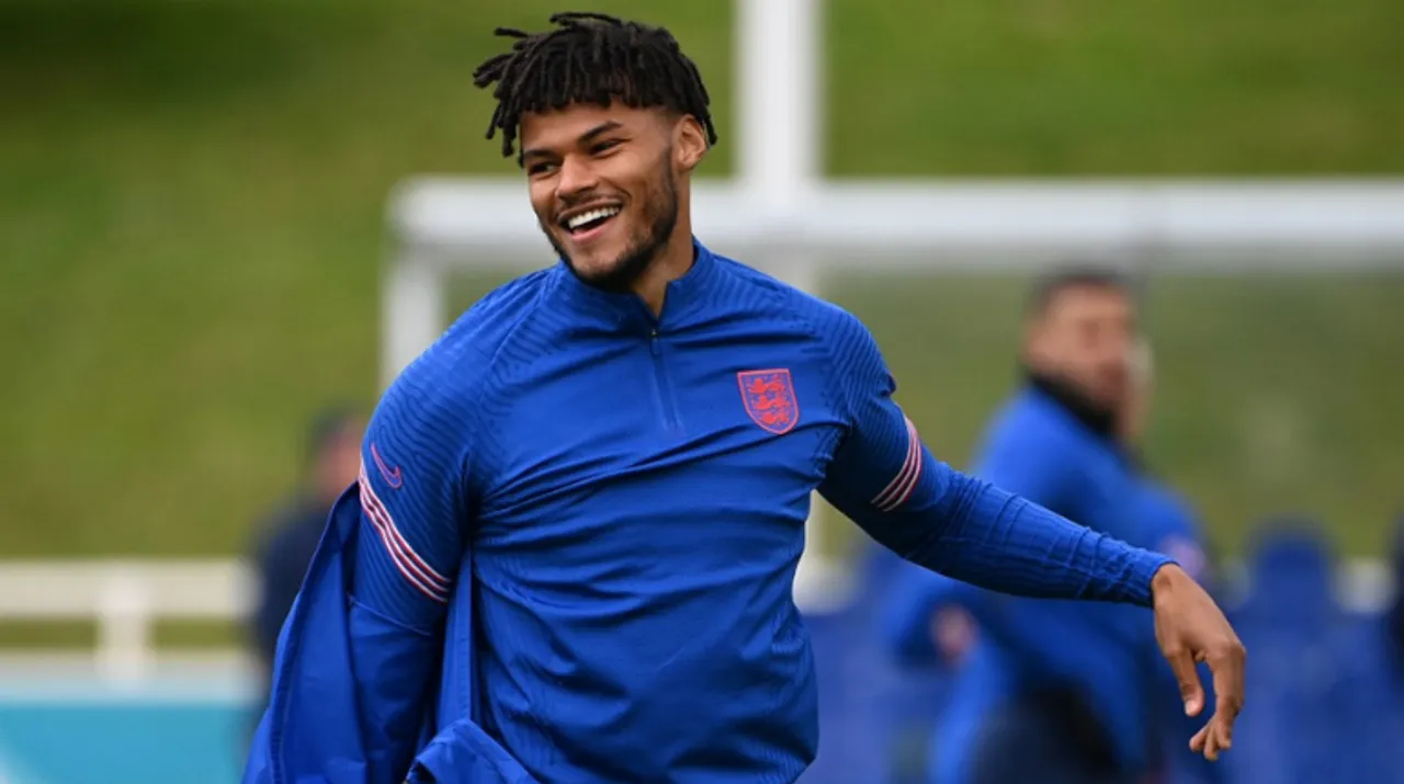  England's defender Tyrone Mings Photograph:(AFP) 