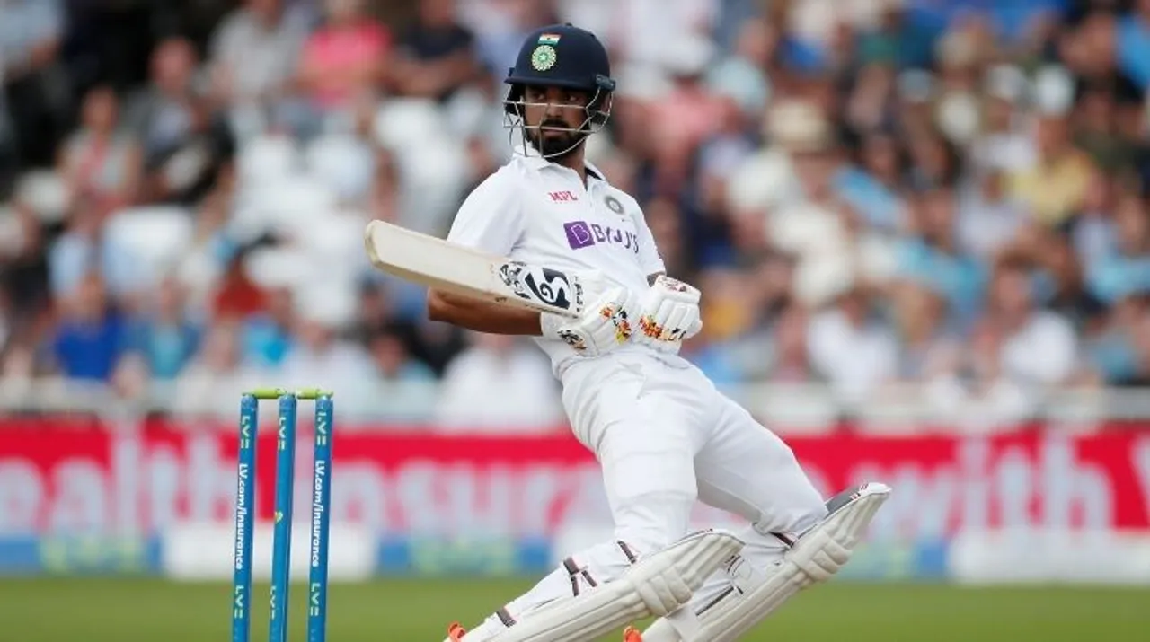  Cricket - Patient KL Rahul takes India ahead of England in Nottingham Photograph:(Reuters) 