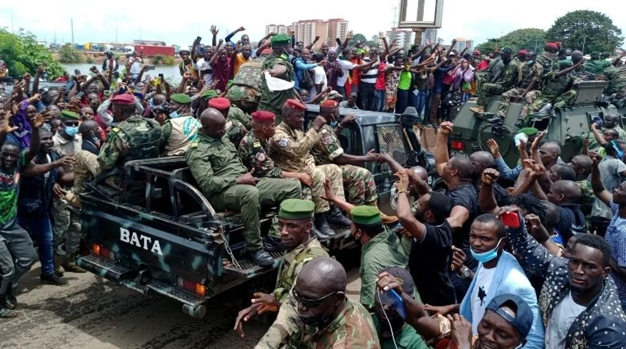  Guinea coup leader Photograph:(Reuters) 