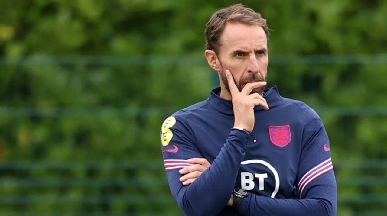  Gareth Southgate Photograph:(Reuters) 