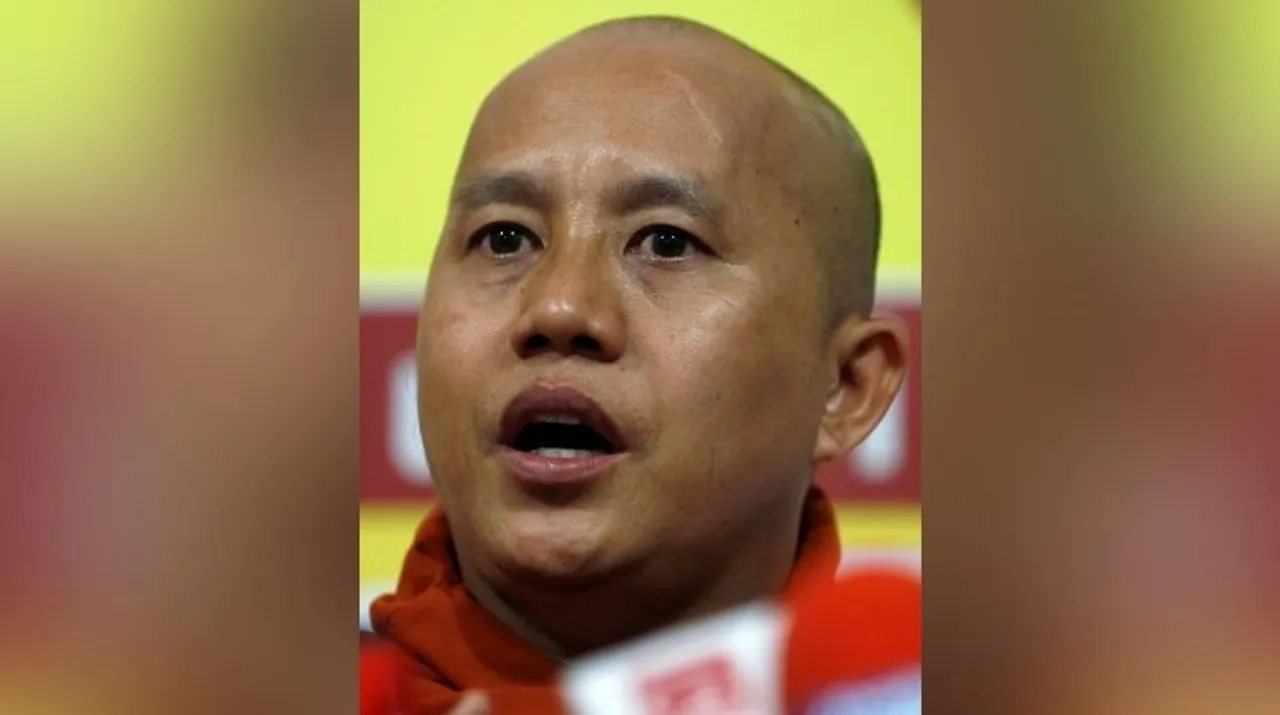  Buddhist monk Ashin Wirathu (file photo). Photograph:(Reuters) 
