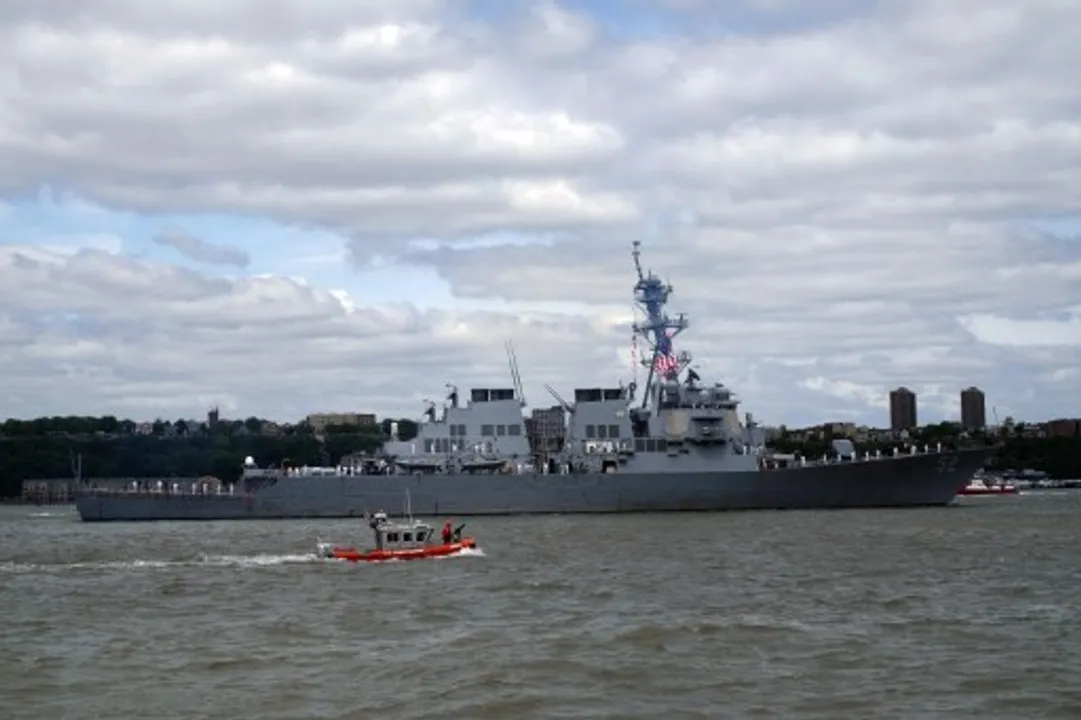   USS Barry  Photograph:(AFP) 