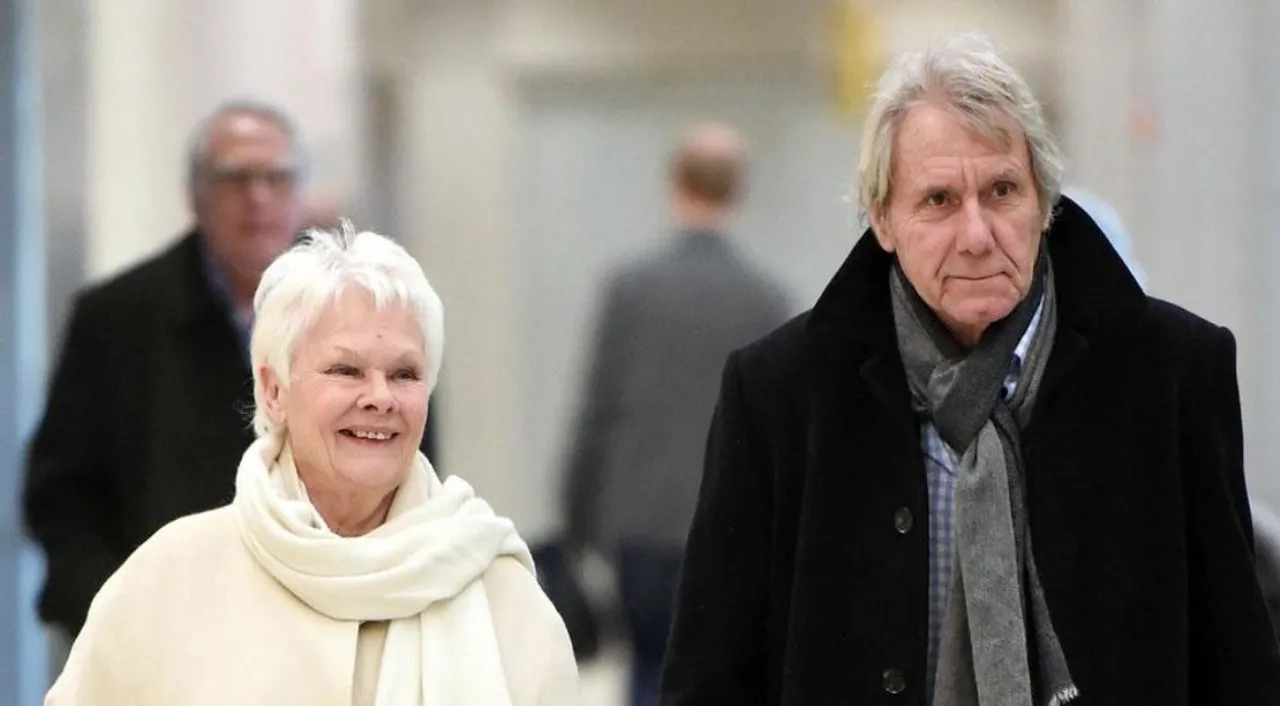  Judi Dench and David Mills have been together for 11 years Photograph:(X) 