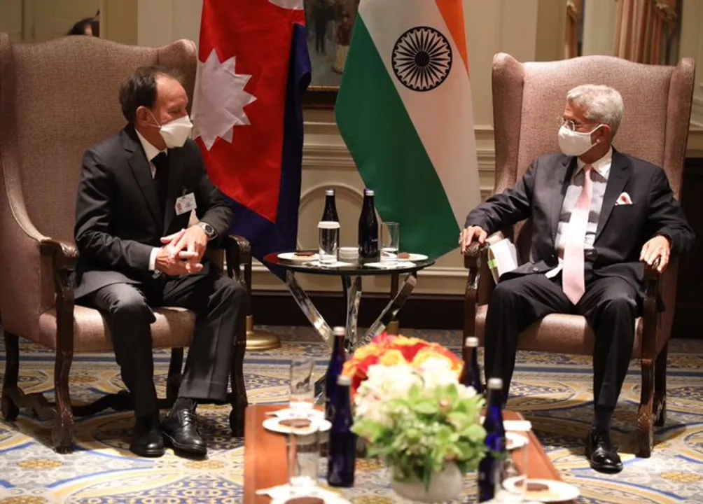  External Affairs Minister Jaishankar further agreed to strengthen the existing cooperation between India and NepalÂ  Photograph:(WION) 