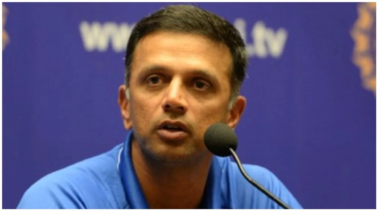  Rahul Dravid likely to be India's interim coach Photograph:(AFP) 