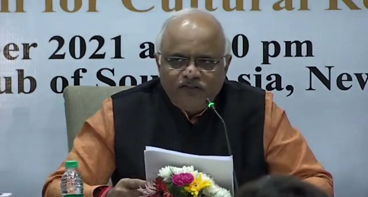  Dr Vinay Sahasrabuddhe, President of ICCR Photograph:(WION) 