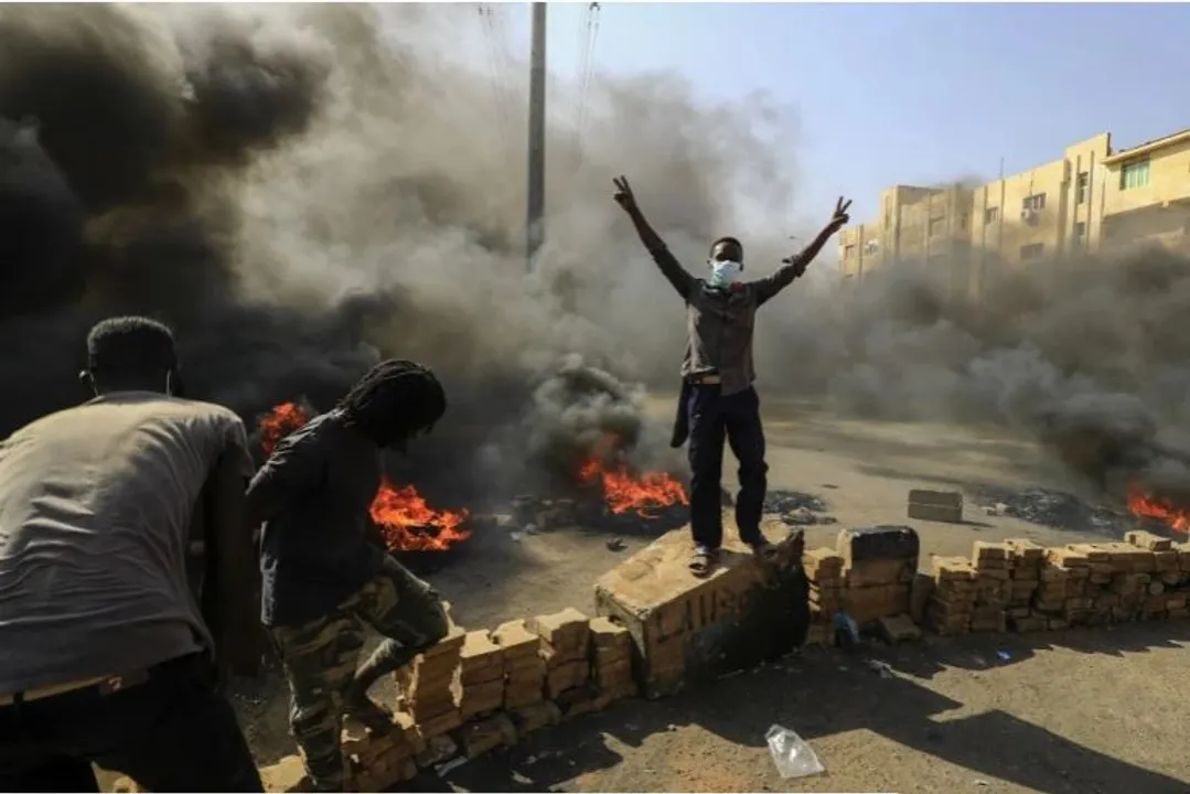  Sudan-protest Photograph:(AFP) 