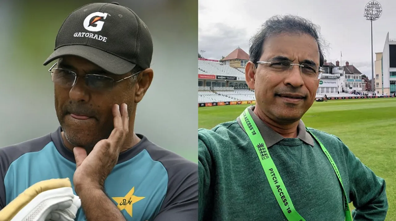  Harsha Bhogle reacted to Waqar Younis' controversial remark. Photograph:(Others) 