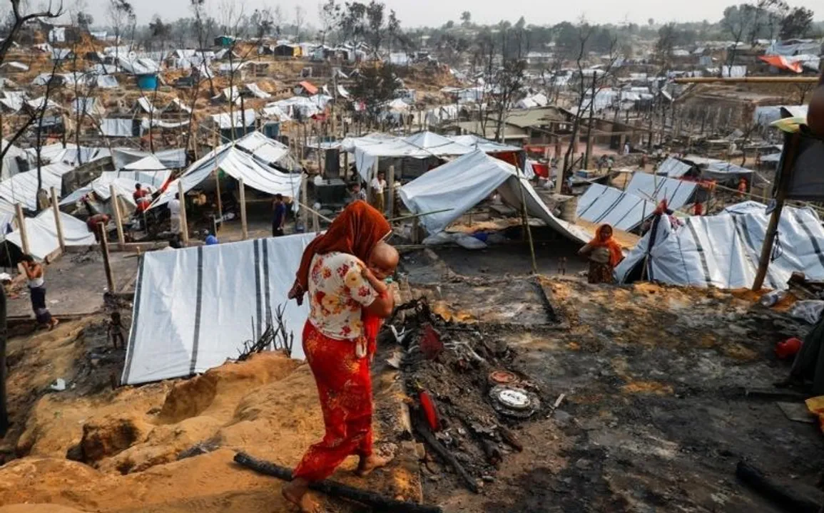  Fear stalks Rohingya refugee camps after murders Photograph:(Reuters) 