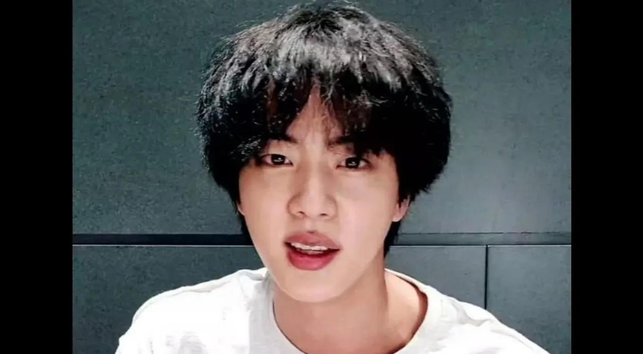 BTS star Jin Photograph:(X) 