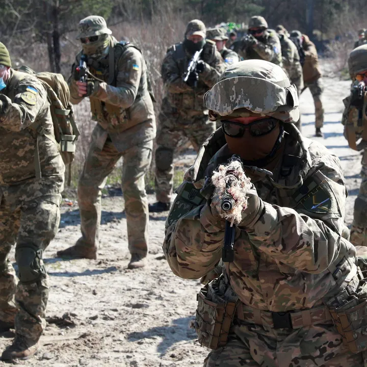  (Image for representation) Female soldiers from US Army Photograph:(Reuters) 