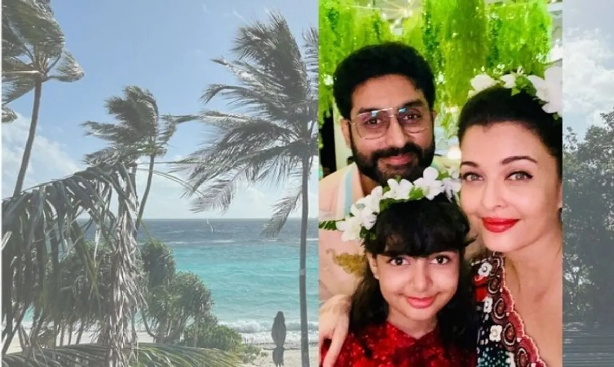   Inside Aishwarya & Abhishek's Maldivian vacay Photograph:(X) 
