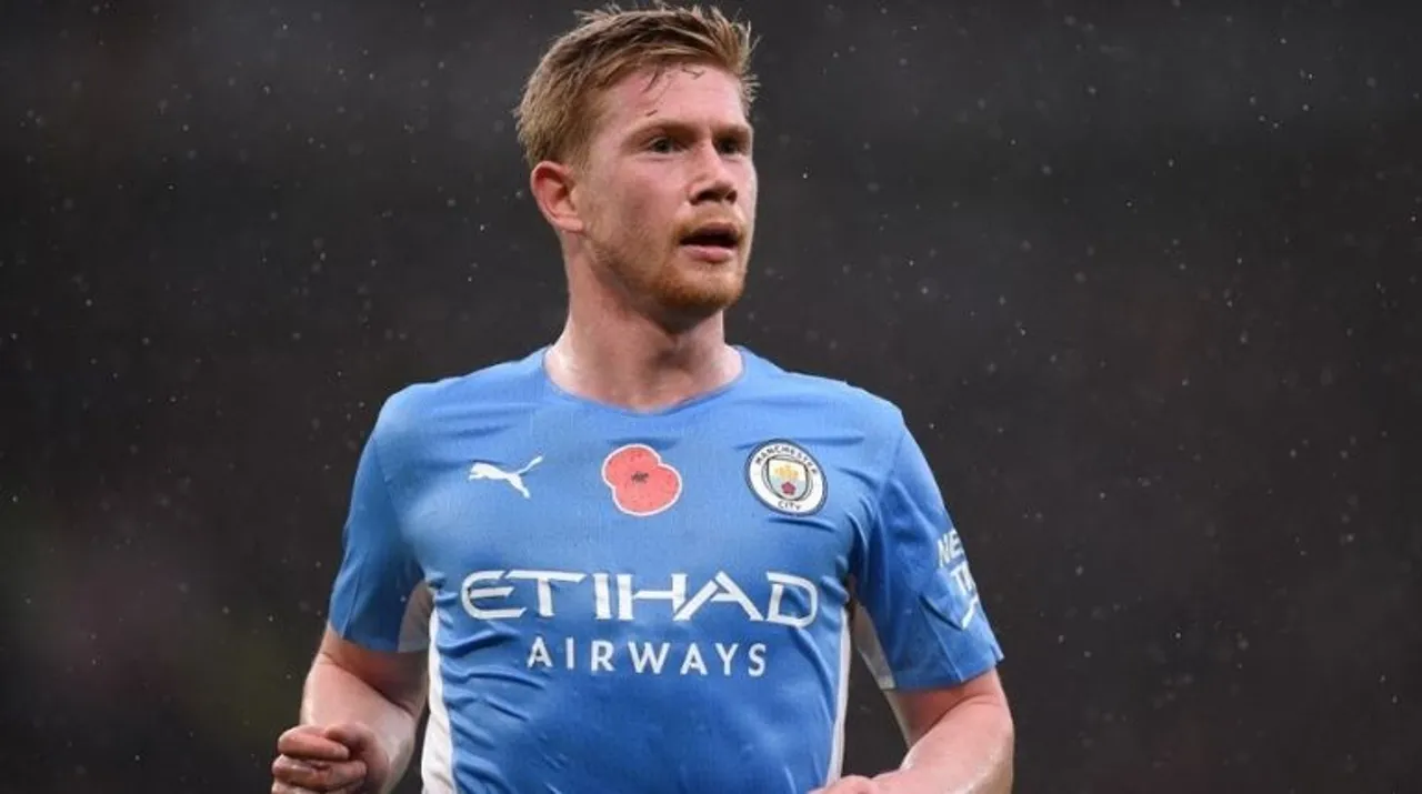   Kevin De Bruyne is open to a Saudi Arabia move  Photograph:(AFP) 