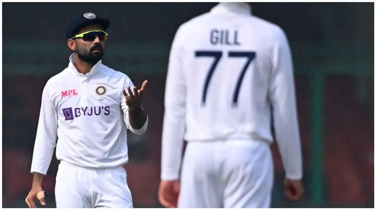  Team India coach Rahul Dravid backs under-fire Ajinkya Rahane Photograph:(AFP) 