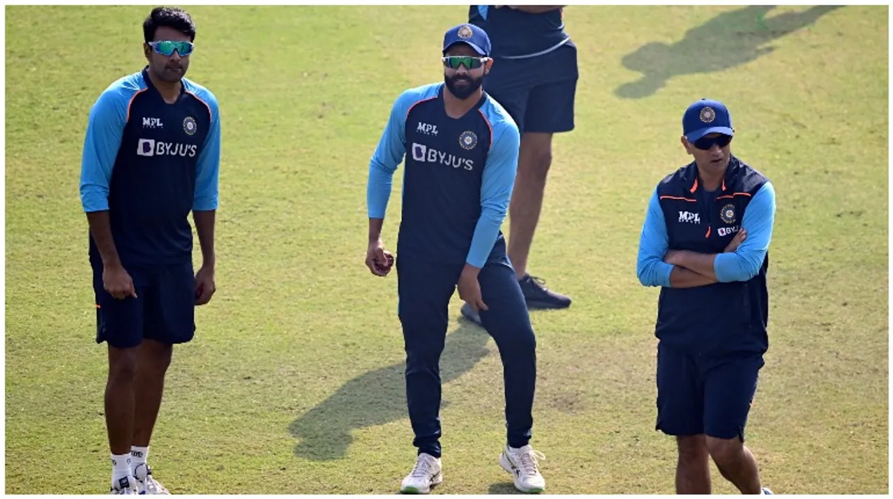  Vettori: Fascinating how R Ashwin gets dropped for Ravindra Jadeja Photograph:(AFP) 