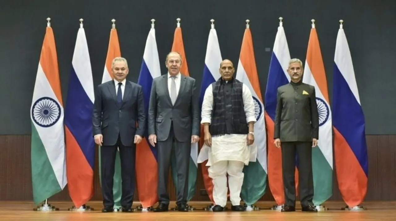  India-Russia Photograph:(X) 