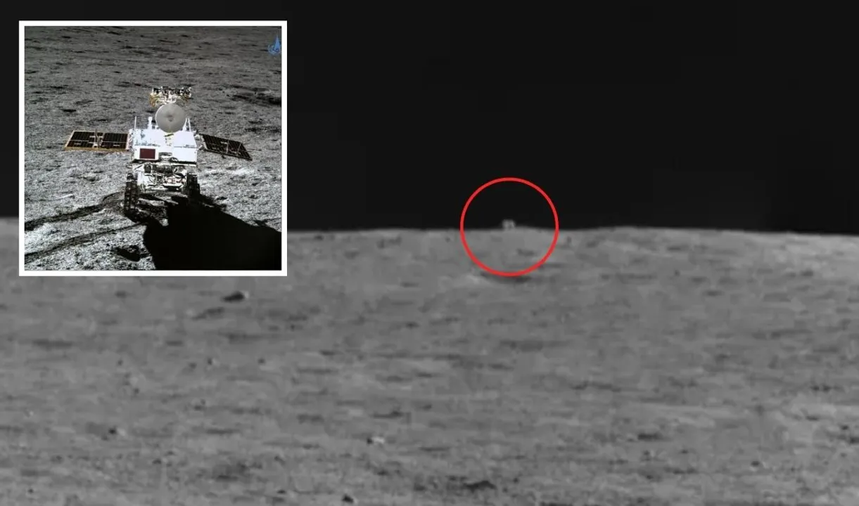  Chinese Yutu 2 rover Photograph:(X) 
