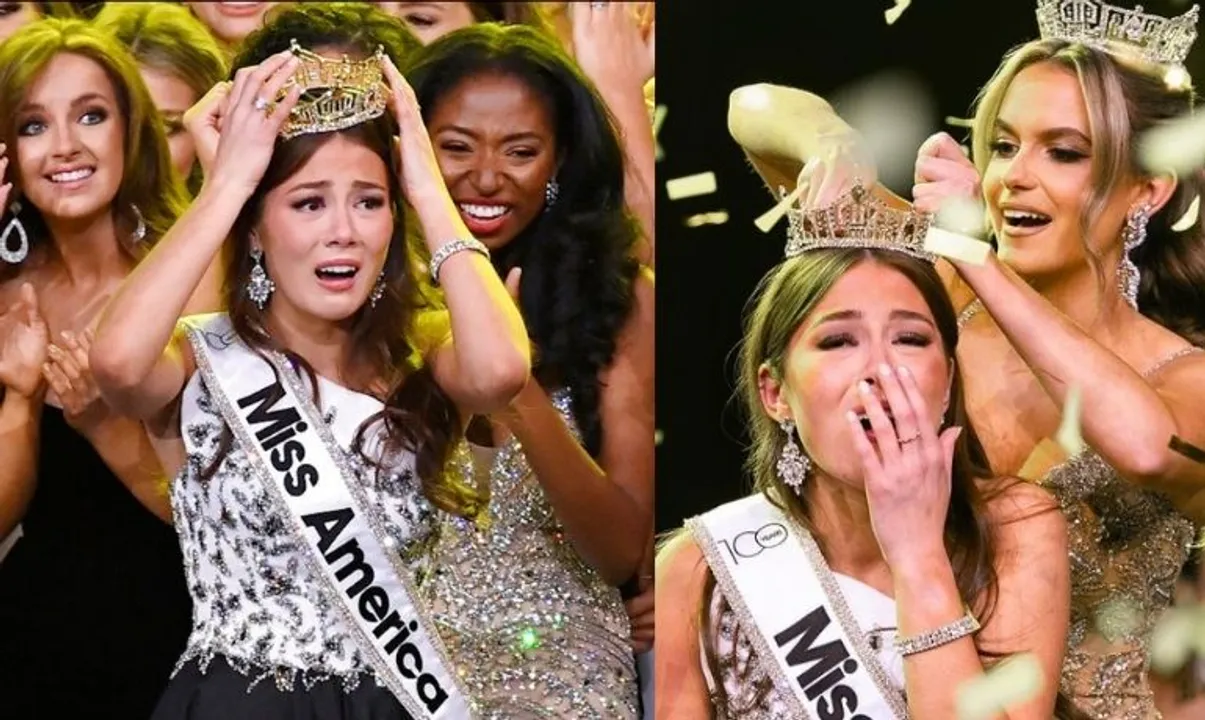  Emma Broyles Crowned Miss America 2022 Photograph:(X) 