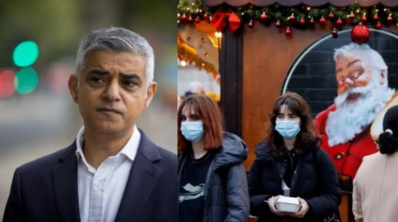 London Mayor Sadiq Khan | Christmas shopping in London Photograph:(AFP) 