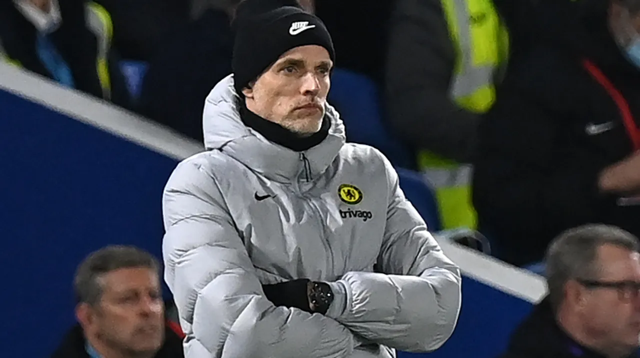  Tuchel downplays Chelsea's subdued performances ahead of Spurs clash. Photograph:(AFP) 