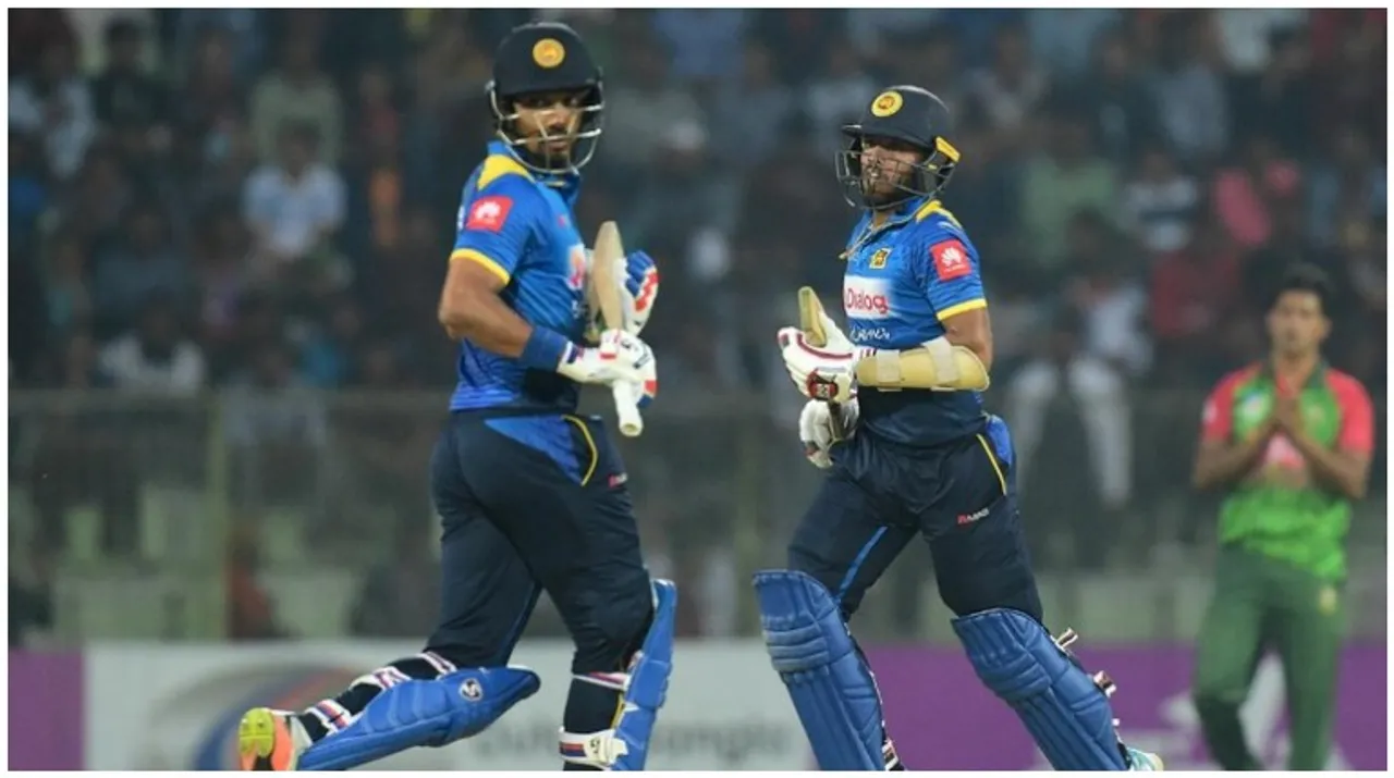  Sri Lanka's Mendis, Gunathilaka back from suspension for Australia series Photograph:(AFP) 