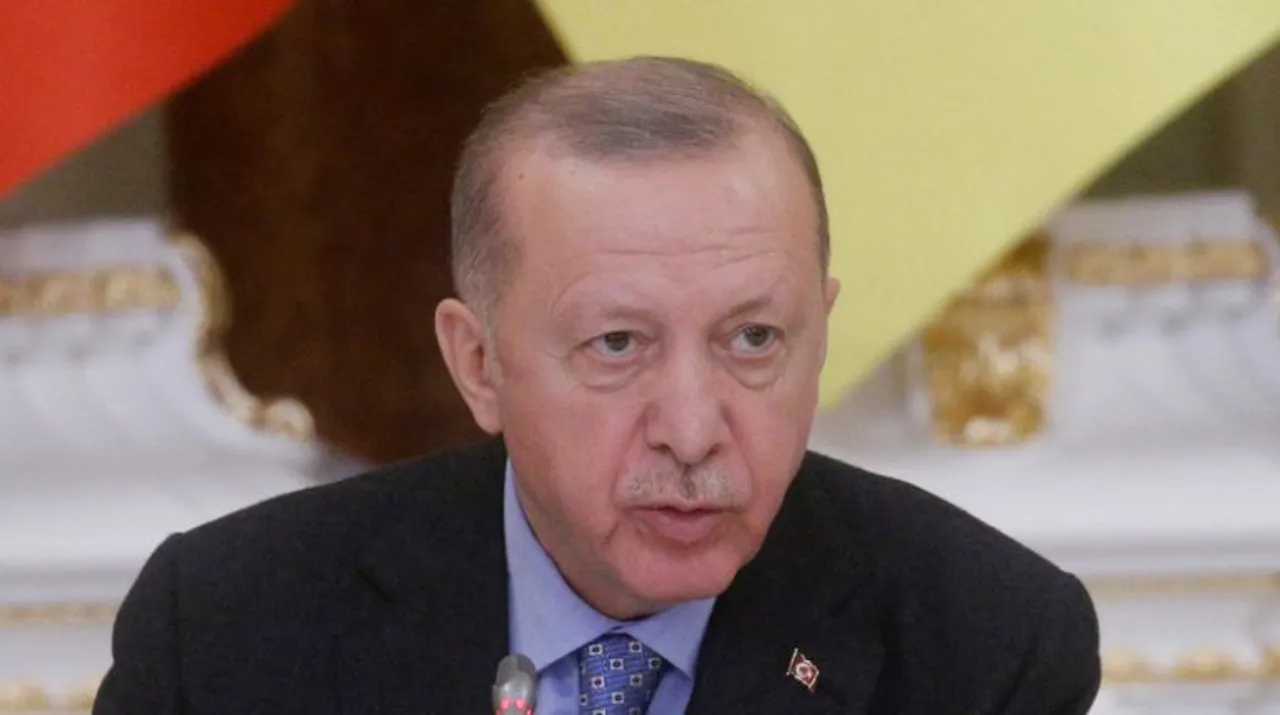  Turkish President Tayyip Erdogan Photograph:(Reuters) 