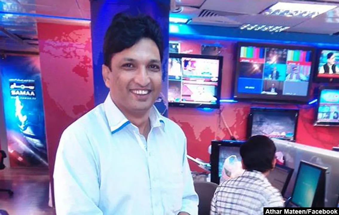  Senior journalist Athar Mateen shot dead in karachi. Photograph:(X) 