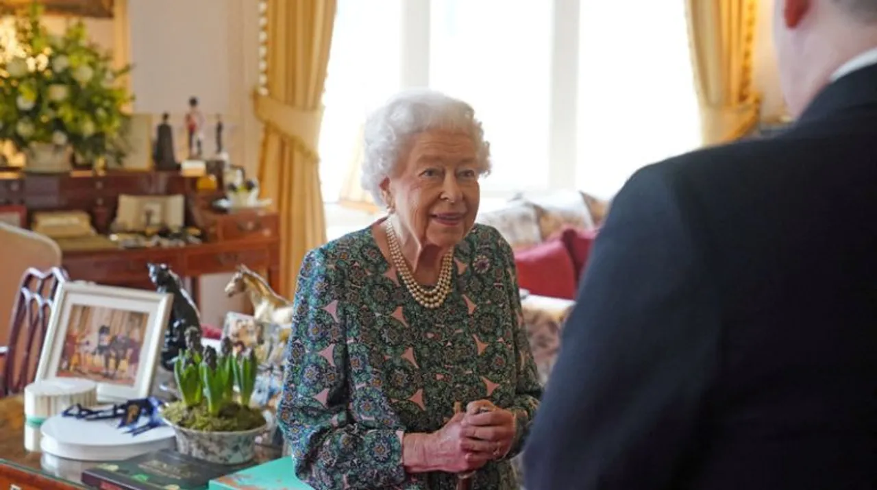  Queen Elizabeth, 95, has tested positive for COVID-19. Photograph:(Reuters) 
