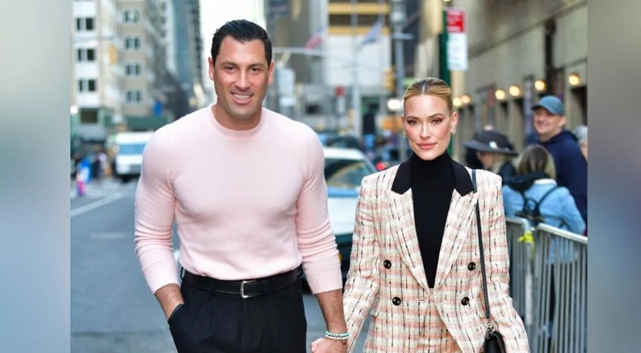  File image of Peta Murgatroyd and her husband Photograph:(Instagram) 
