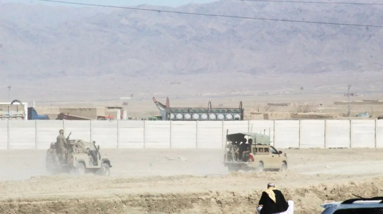  File photo of the Chaman border.  Photograph:(AFP) 