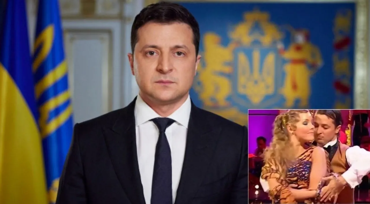  President Zelensky's old dance video is doing the rounds of internet Photograph:(X) 