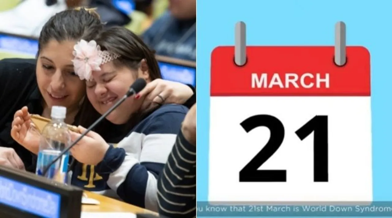  World Down Syndrome Day 2022 Photograph:(X) 