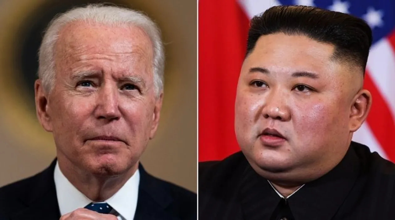  Biden and Kim Jong Un Photograph:(Agencies) 
