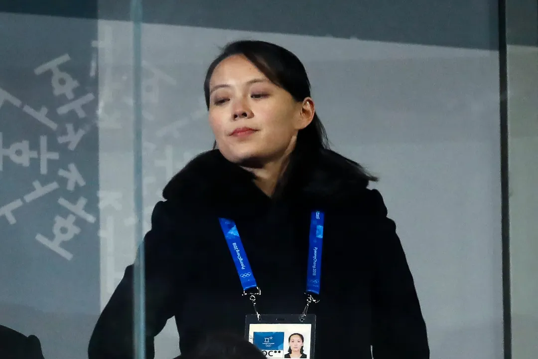  Kim Yo-jong also calledÂ South Koreaâs defence minister Suh Wook aÂ âscum-like guyâ Photograph:(AFP) 