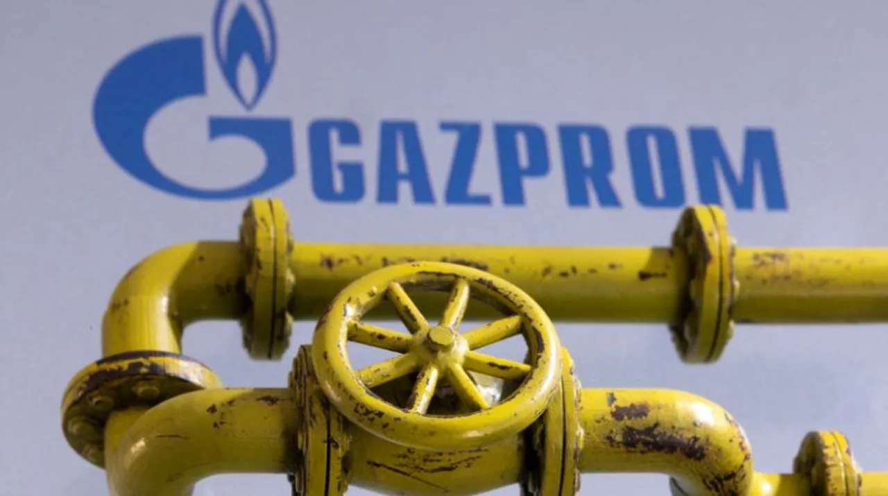  Gazprom Photograph:(Reuters) 