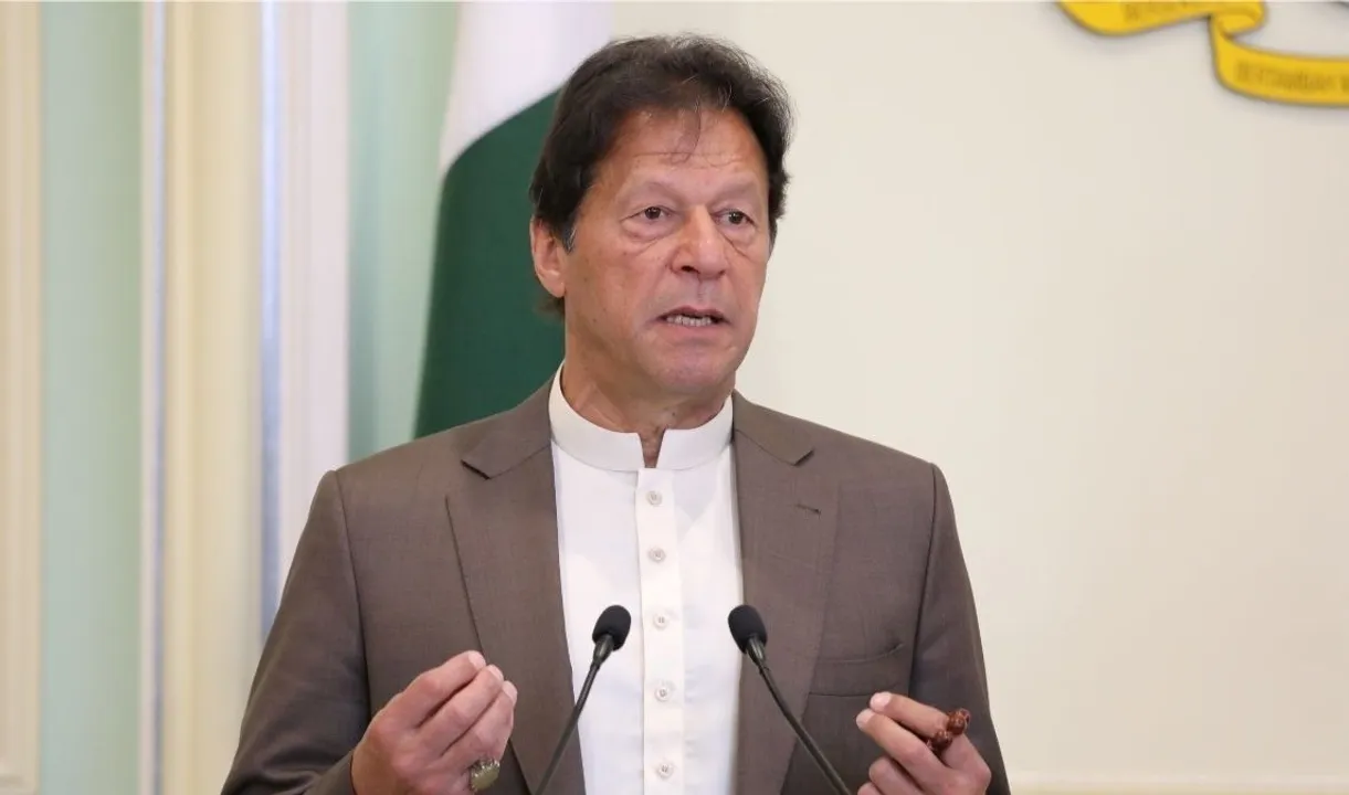  Imran Khan Photograph:(Reuters) 