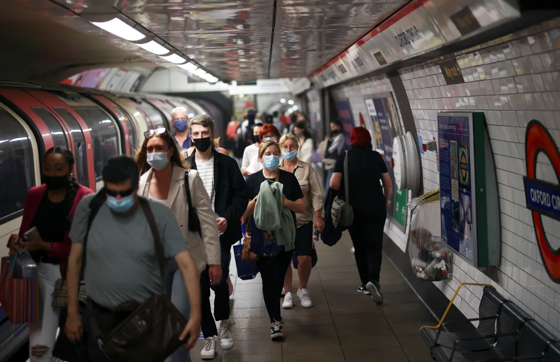  Reports of sexual harassment have spiked by 175 per cent in Brittanâs transport network since the end of Covid lockdown. Photograph:(Reuters) 
