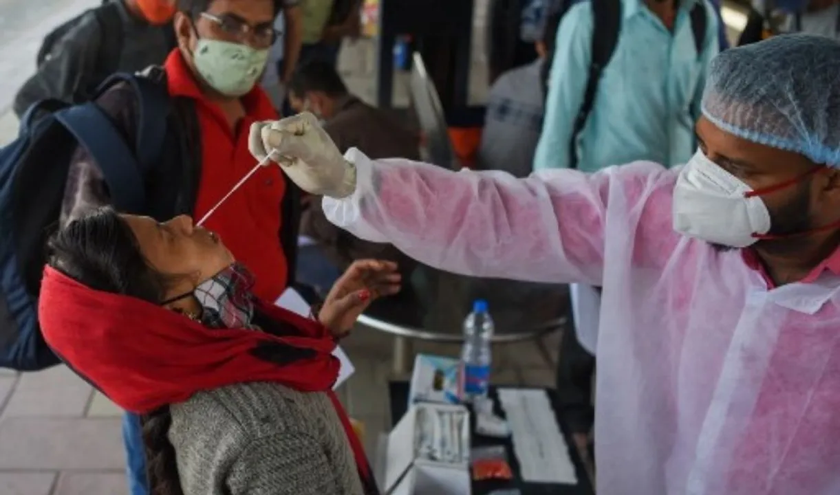  Coronavirus, India Photograph:(AFP) 