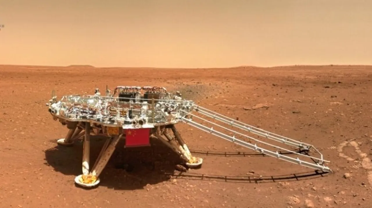  Mars rover Photograph:(AFP) 