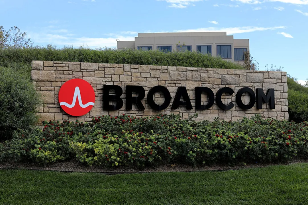  Broadcom Photograph:(Reuters) 