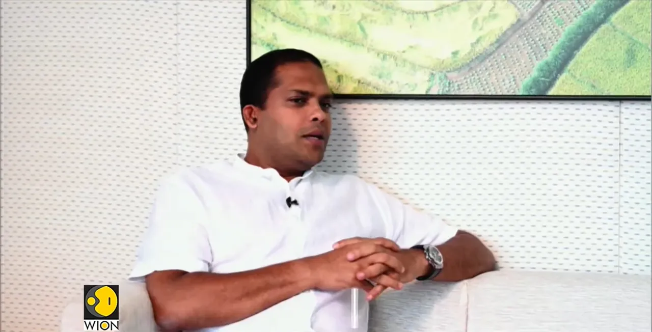  Sri Lanka's Tourism Minister Harin Fernando Photograph:(WION) 