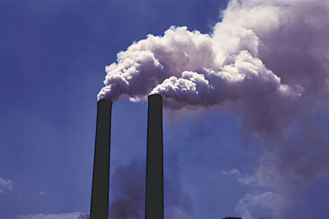   Representative picture for carbon emissions.  Photograph:(X) 