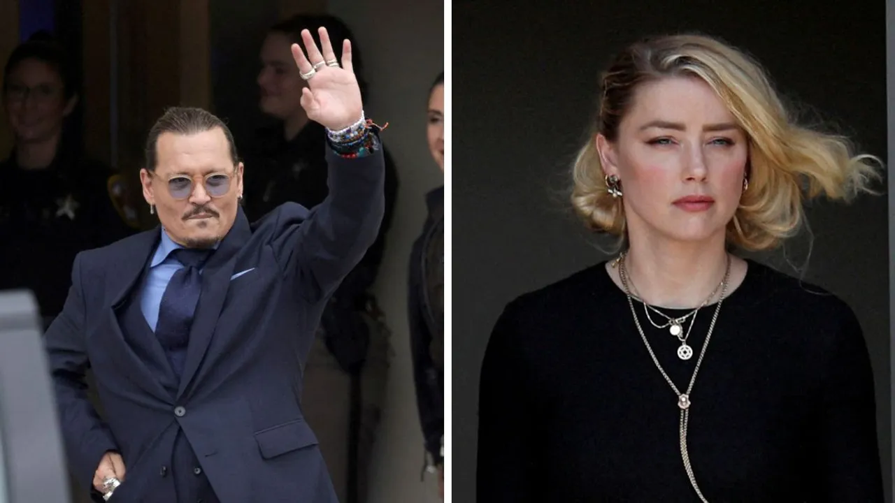  Johnny Depp and Amber Heard Photograph:(Reuters) 
